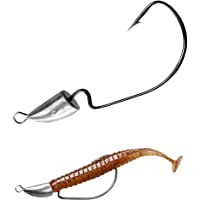 THKFISH Gancho de Pesca- Plantilla de Pesca- Gancho de Cabeza de Plomo- Anzuelo de Plomo- Anzuelo para Pesca para Agua…